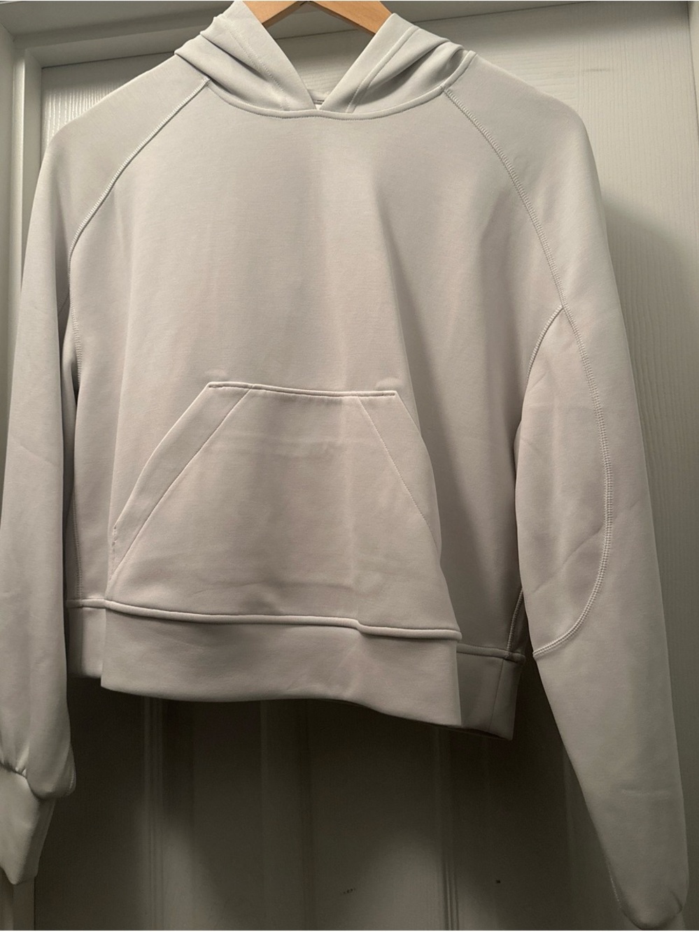 lululemon athletica white softstreme hoodie